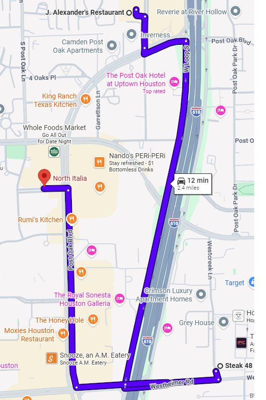 Plan routes screenshot